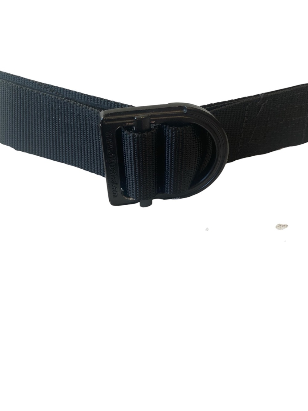 5.11 Tactical Trainer Belt XL Black 1.5” Nylon D-Ring Model 59409